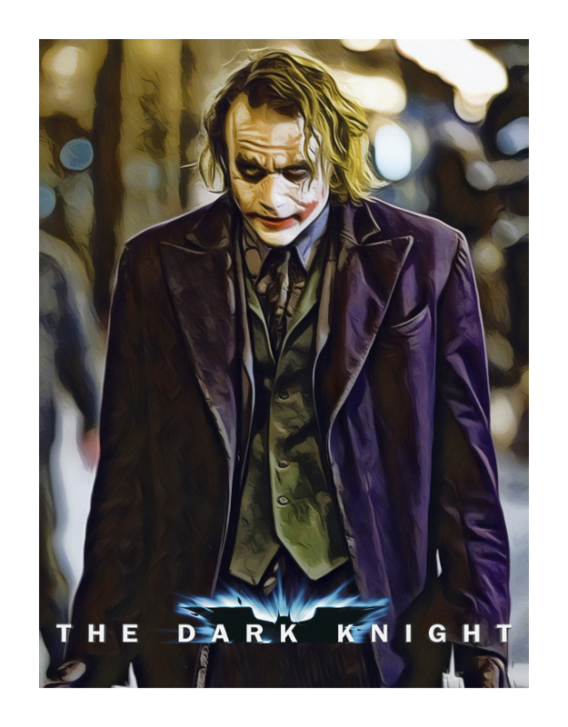 Batman - Heath Ledger as the Joker - Pop Artz