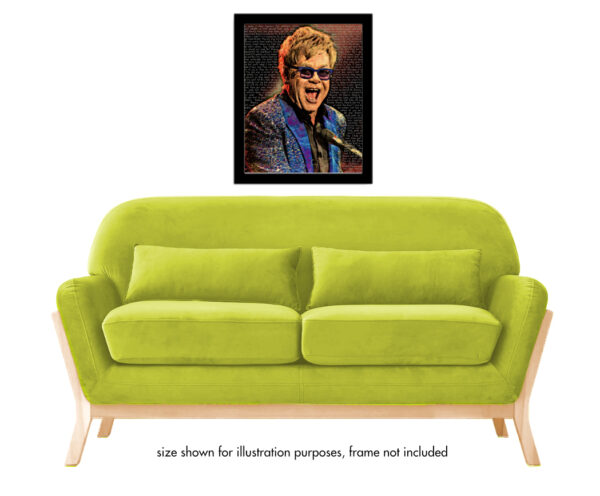 Elton John - Pop Art Print 11x14 Hand Signed